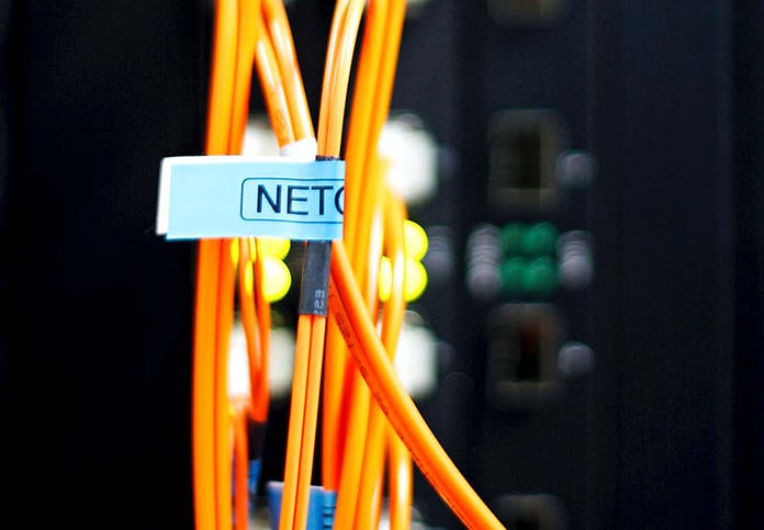 orange ethernet cables