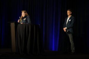 Vendor Summit Speaker Podium