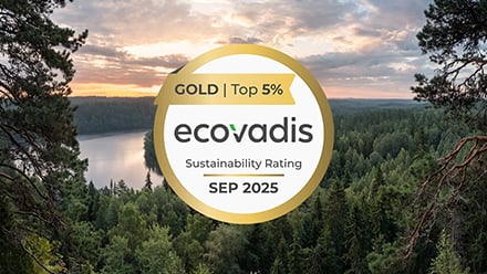 2025 EcoVadis Medal - Gold